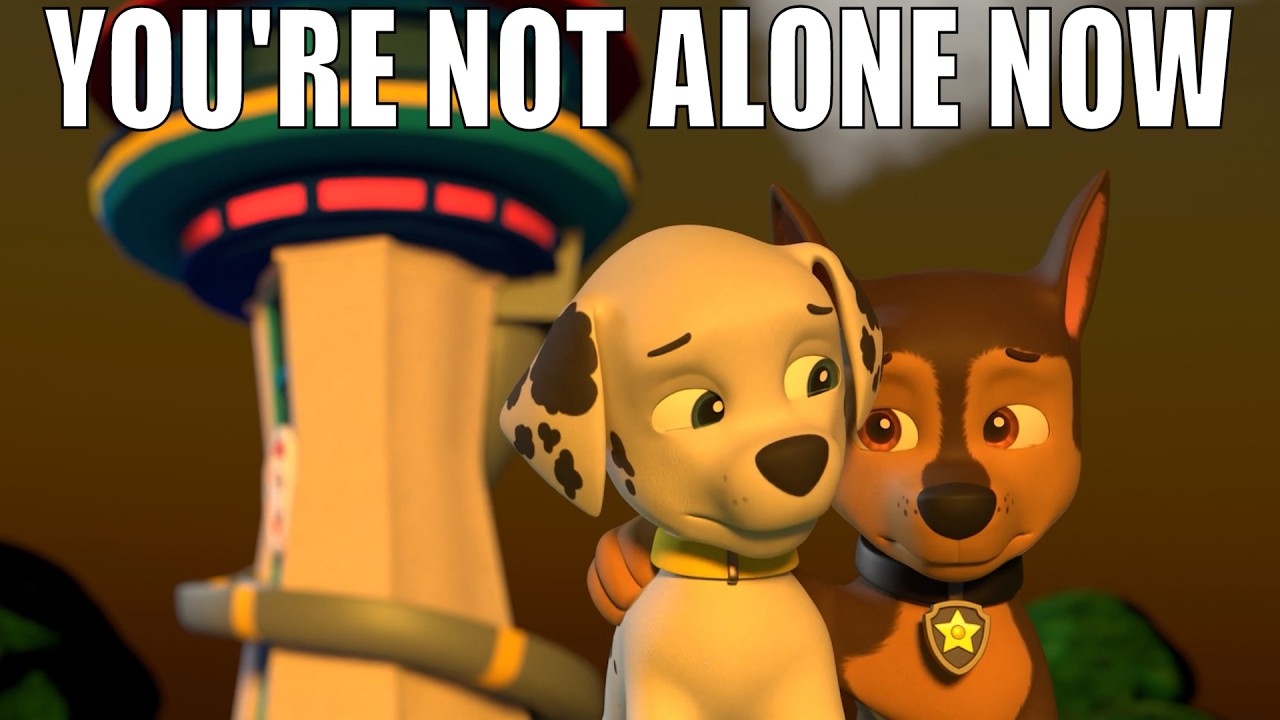 You're Not Alone Now | PAW Patrol Fan Animation | Marshall's backstory