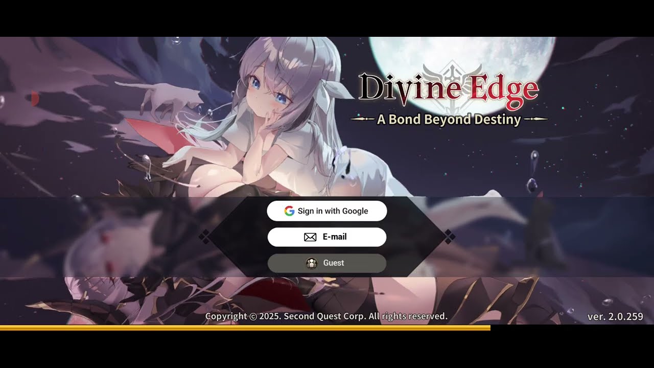 Divine edge a bond beyond destiny, new mobile game 2026, FHD 1080p gameplay, no commentary