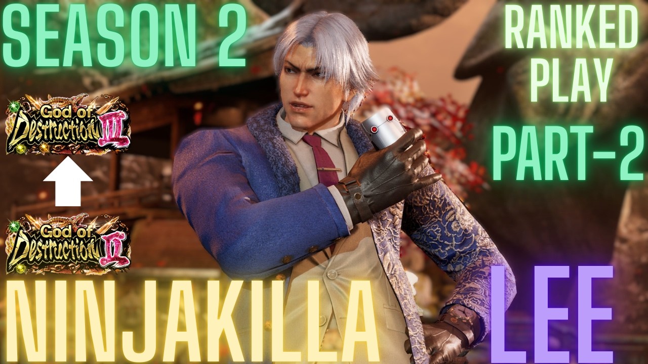 Tekken 8 | NinjaKilla (Lee) God 2 To God 3 Part-2 Ranked Play