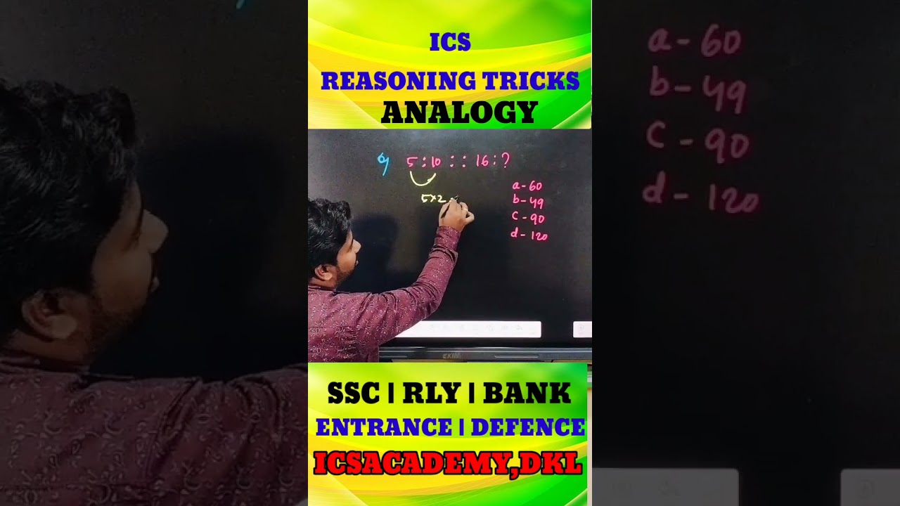 Analogy #shortsfeed #sscgdexam #shorts #ytshorts #viralshort #icsacademydkl #osap #odiaspace#shots