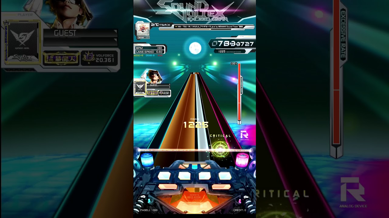 [SDVX] MA・TSU・RI [MXM 17] (譜面確認)