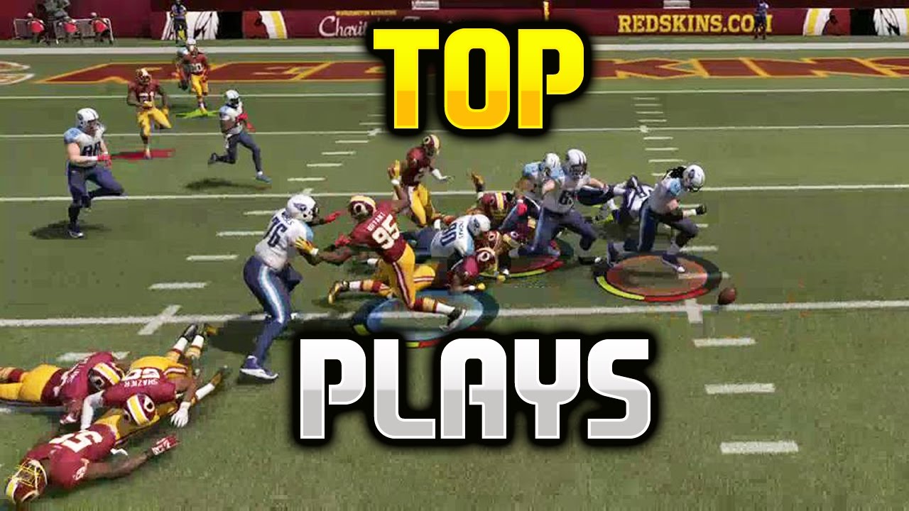 OFFENSIVE LINEMAN SCOOPS AND SCORES MIRACLE TOUCHDOWN Madden 17 Top 5 Plays of the Week - Madden 17