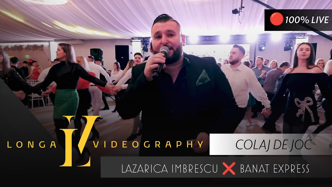 Lazarica Imbrescu ❌ Banat Express - Colaj de Joc 🎄 Petrecere de Craciun 2023 🎄 Restaurant Palace