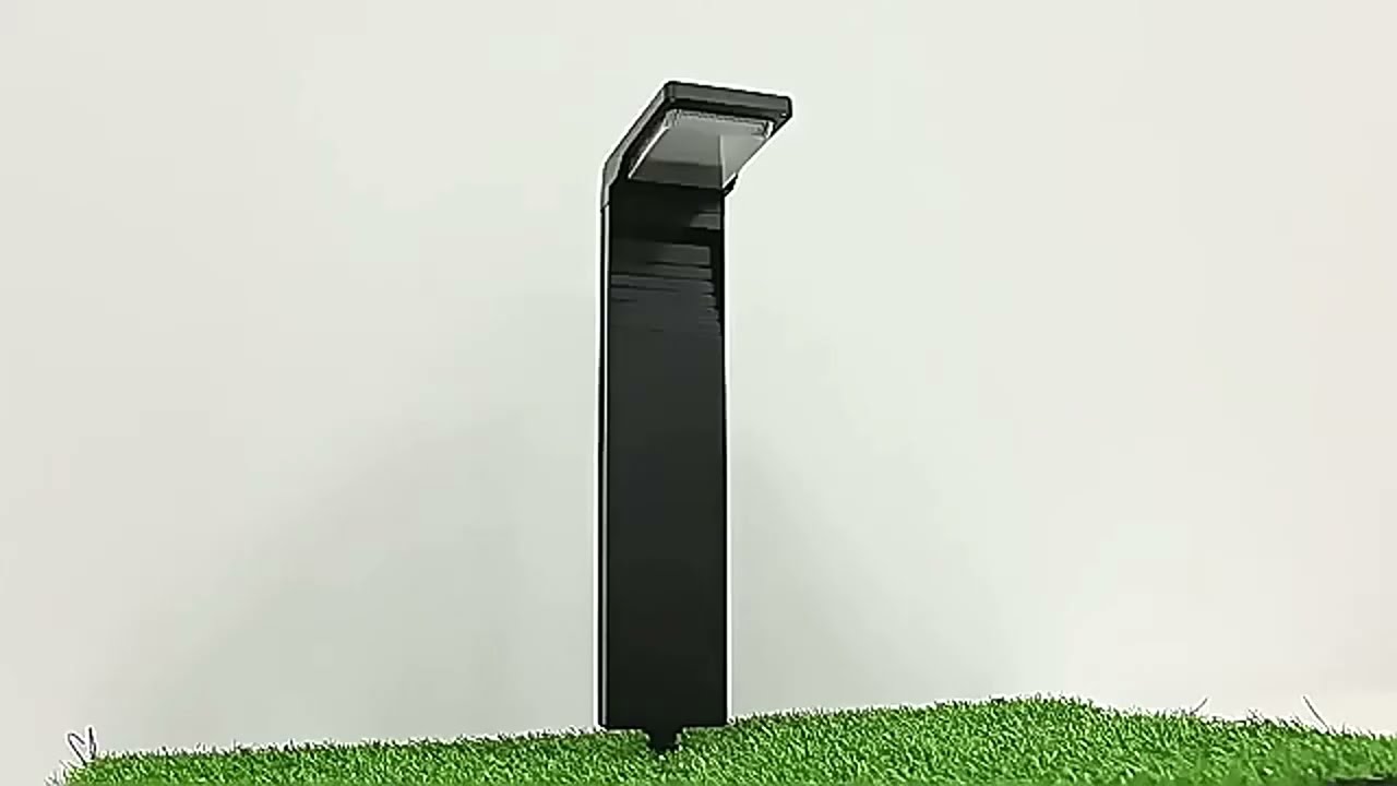Outdoor waterproof modern pathway solar LED stake light