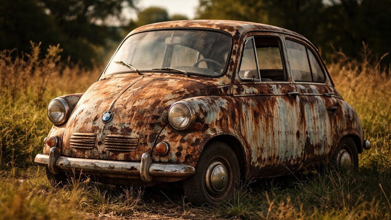 ASMR Car Restoration | 1958 BMW Isetta 600 (Abandoned for Decades) | Extreme Rust to New Restoration