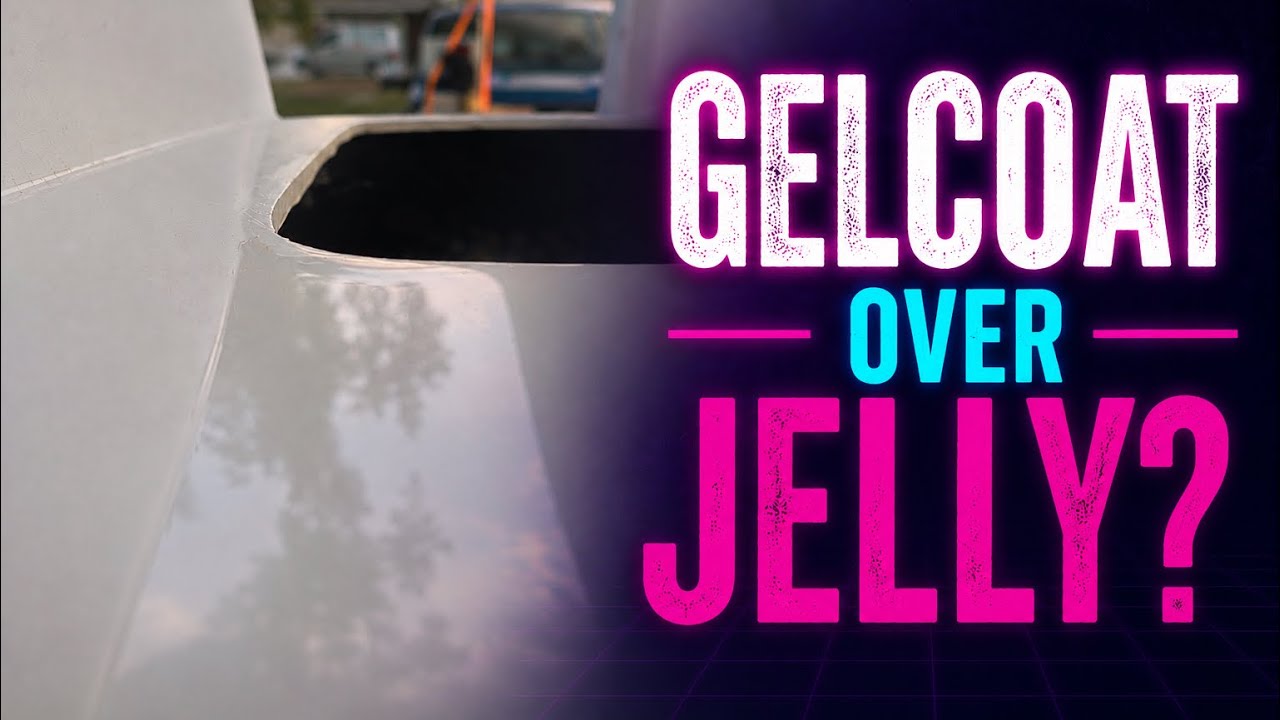 Evercoat Jelly Console Repair (Osmosis Blisters Part 2)