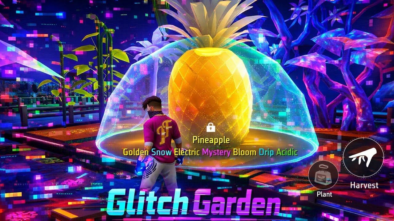 My Billion Golden Garden |Glitz Garden | free Garden| freefire max Garden |Free Garden new video 