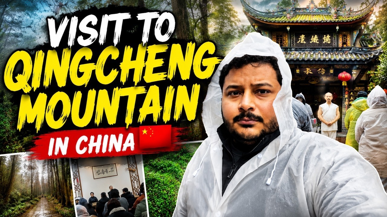Visit to Qingcheng Mountain in China #vlog 15