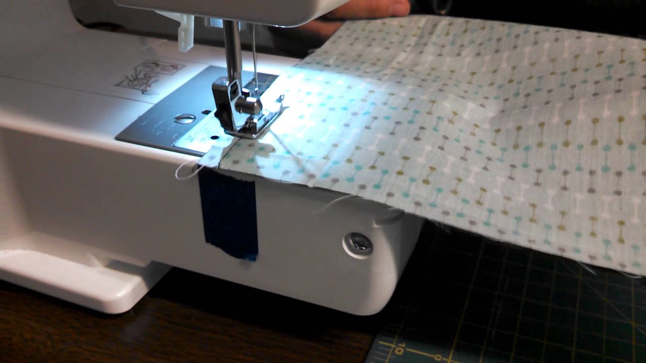 Super einfach 1 minute Dreiecke Quilt block.