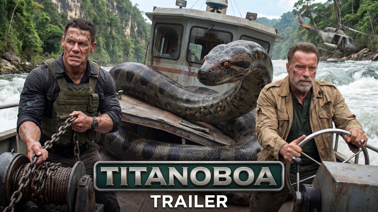 Titanoboa (2027) &mdash; Джон Сина, Аманда Сейфрид, Арнольд Шварценеггер | Концепт-трейлер