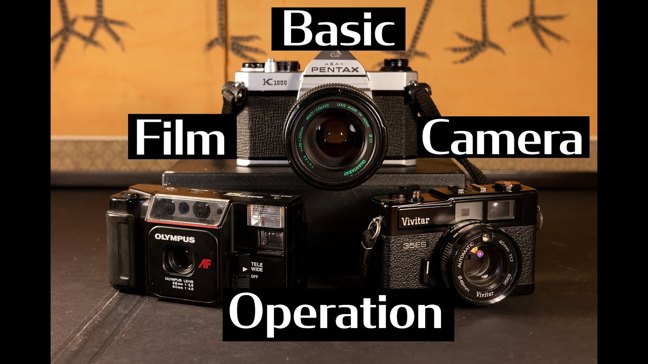 The Basics of Using a Film Camera || Point & Shoot - Rangefinder - SLR