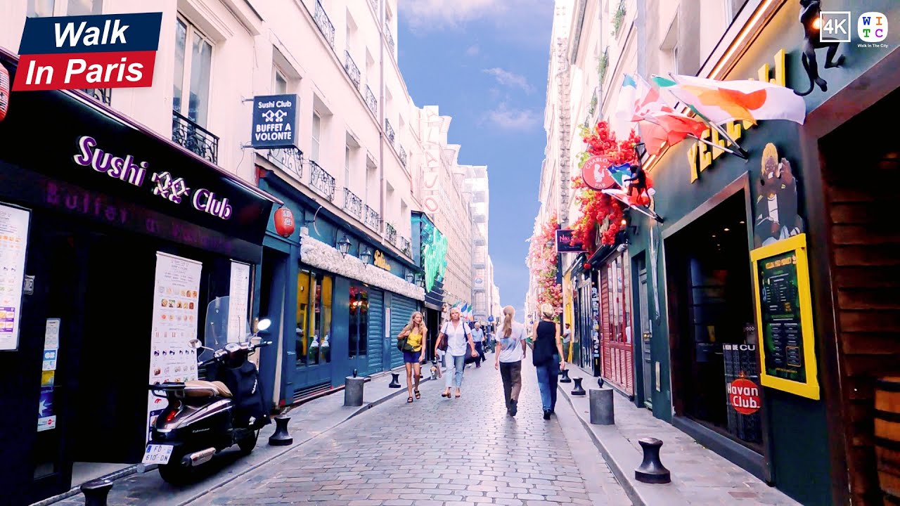 Walk In Paris from Place Renée Vivien to Rue Faidherbe (4K)