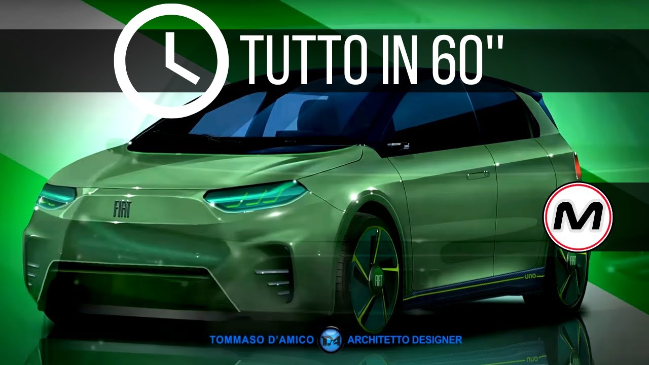 NUOVA FIAT UNO TURBO (RENDER) | Tutto in 60 secondi