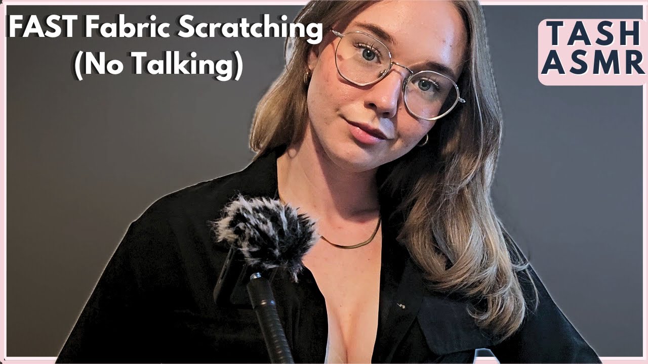 ASMR FAST Fabric Scratching (No Talking)