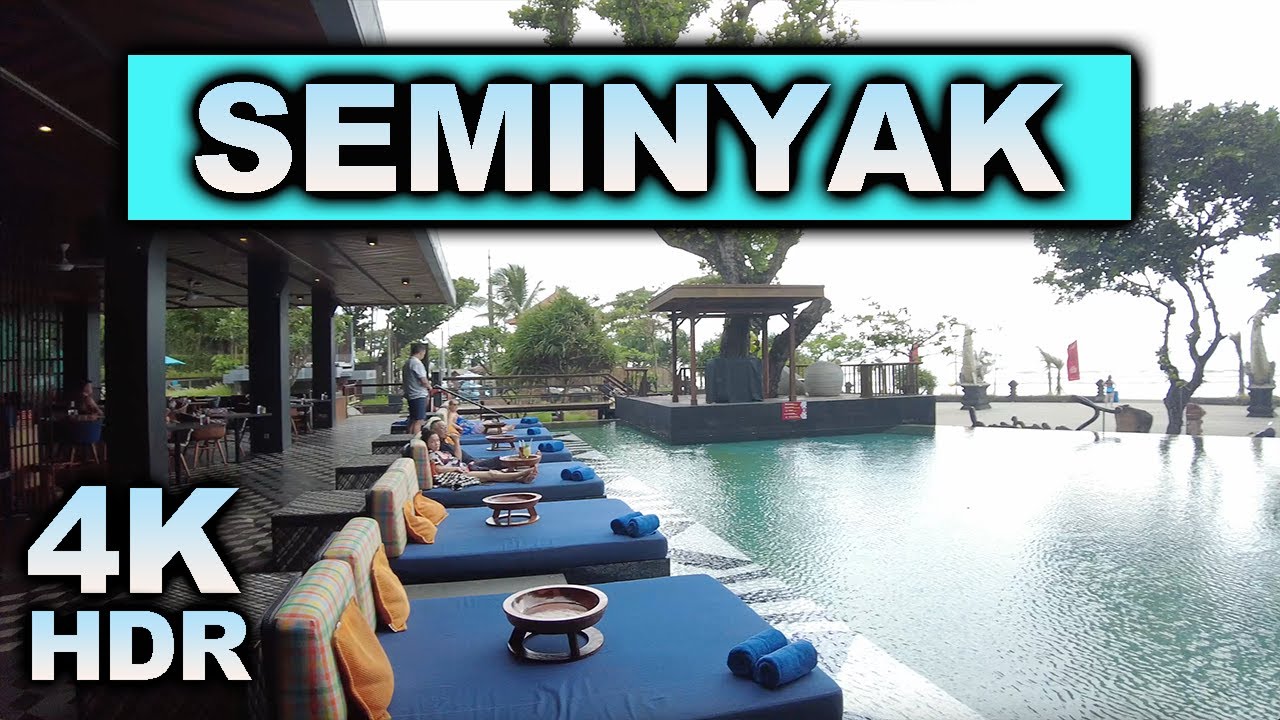 Hotel Indigo Bali - Seminyak Beach  |  SugarSand Restaurant Wet Bar Swimming Pool FULL TOUR