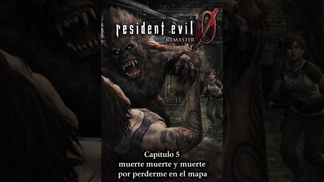 Me mat4n :C y me pierdo en el mapa. (Resident Evil 0 remake)(monos asesinos)