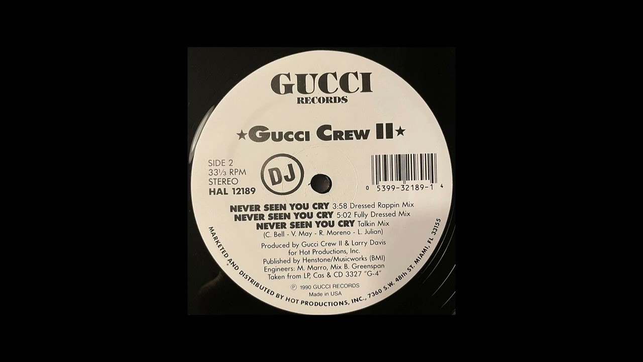 Gucci Crew II - Never Seen You Cry (Dressed Rappin Mix)