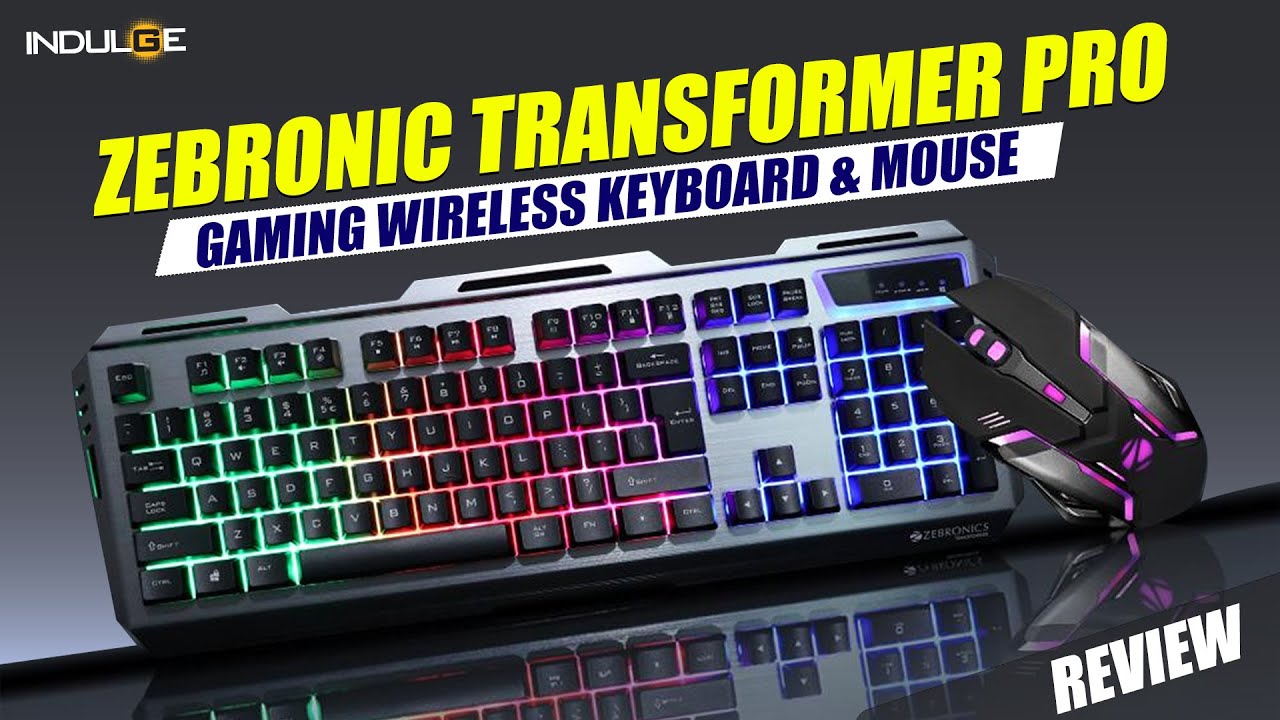 Zeb Transformer Pro│Комплект из клавиатуры и мыши: побалуйте себя гаджетами