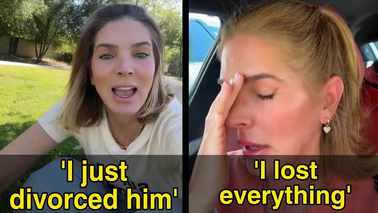 She Celebrated Divorcing A Millionaire Until THIS Happened...