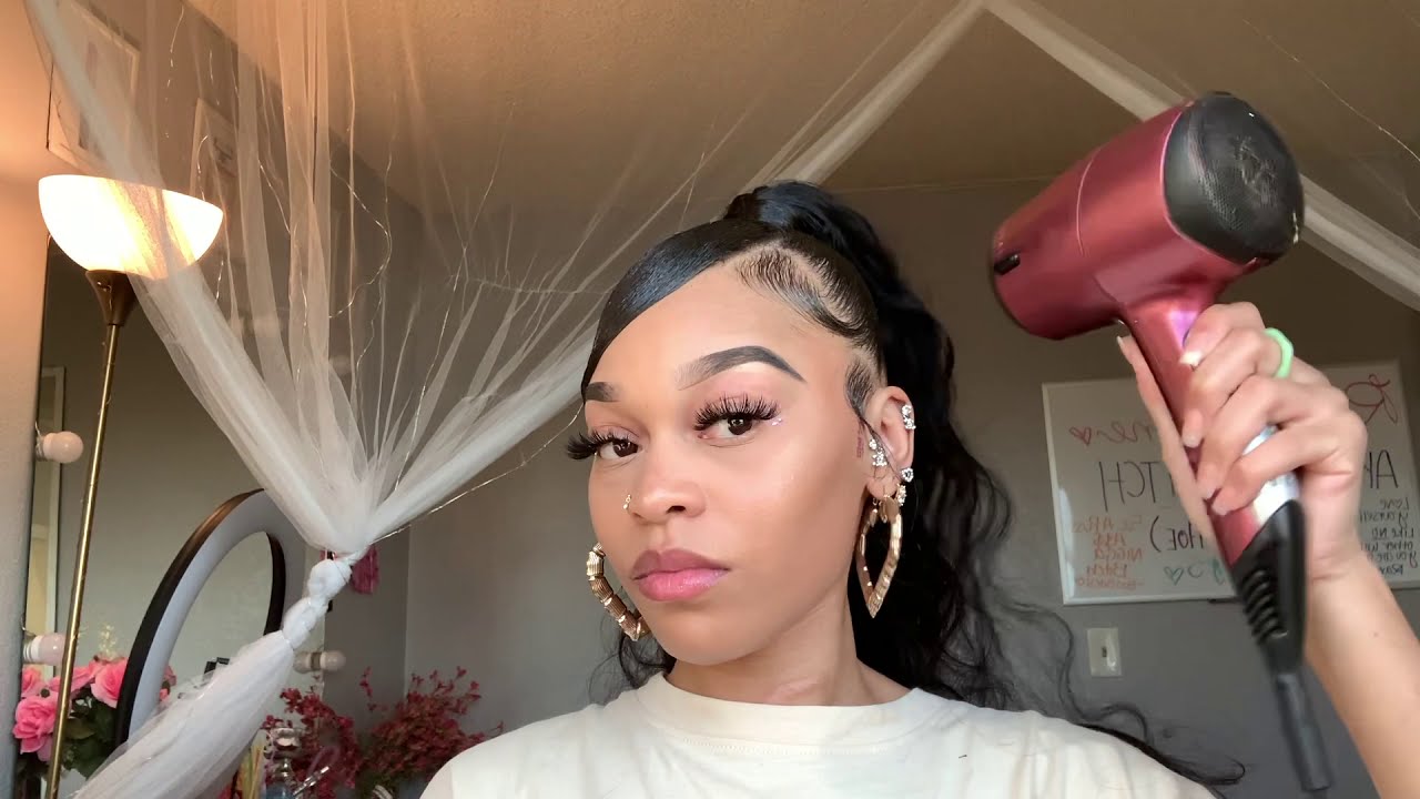 SWOOP BANG + HIGH PONYTAIL TUTORIAL 💋 |ft:klaiyihair