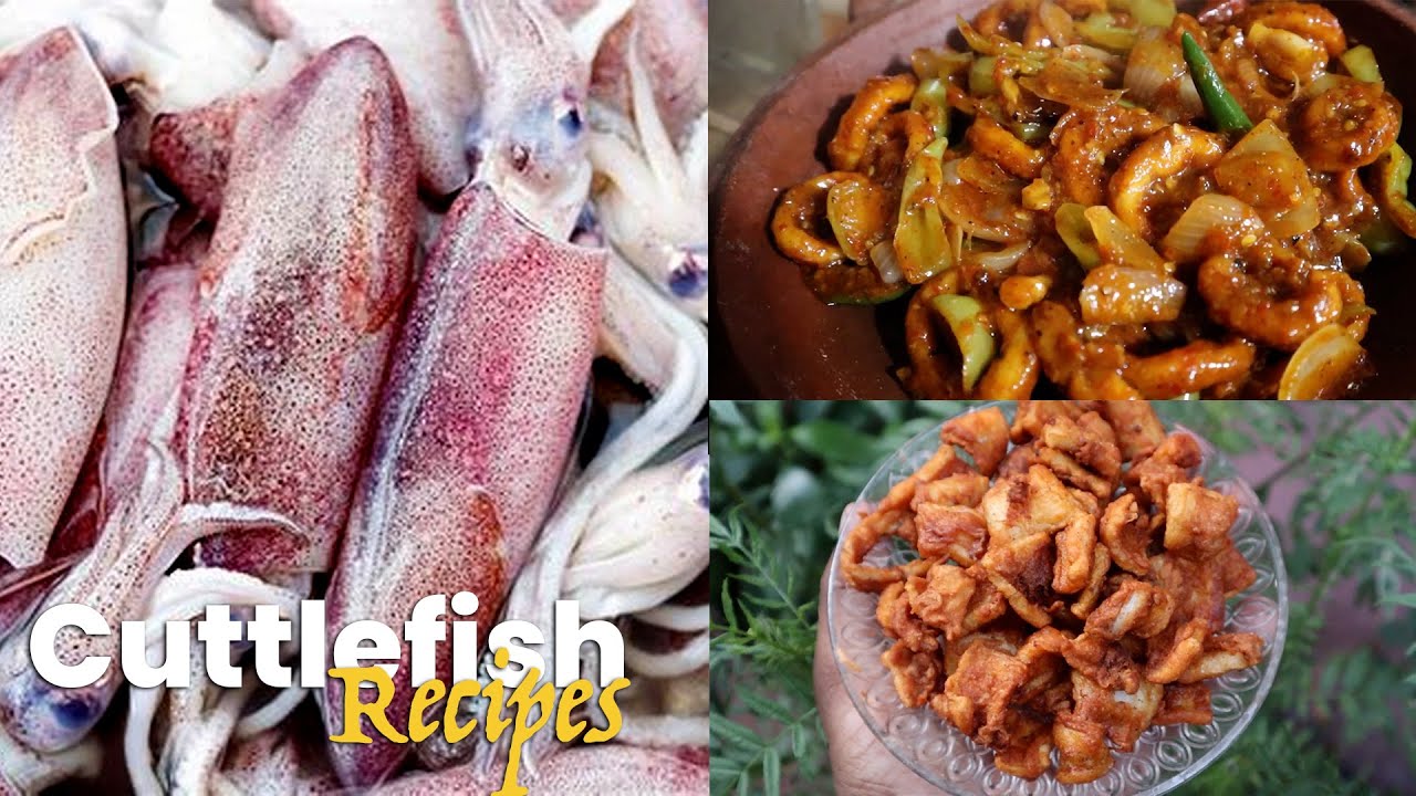 வீட்டில செய்து அசத்த 2 வகை கணவாய் உணவுகள் | Simple & tasty cuttlefish recipe tamil | Jaffna Sea food