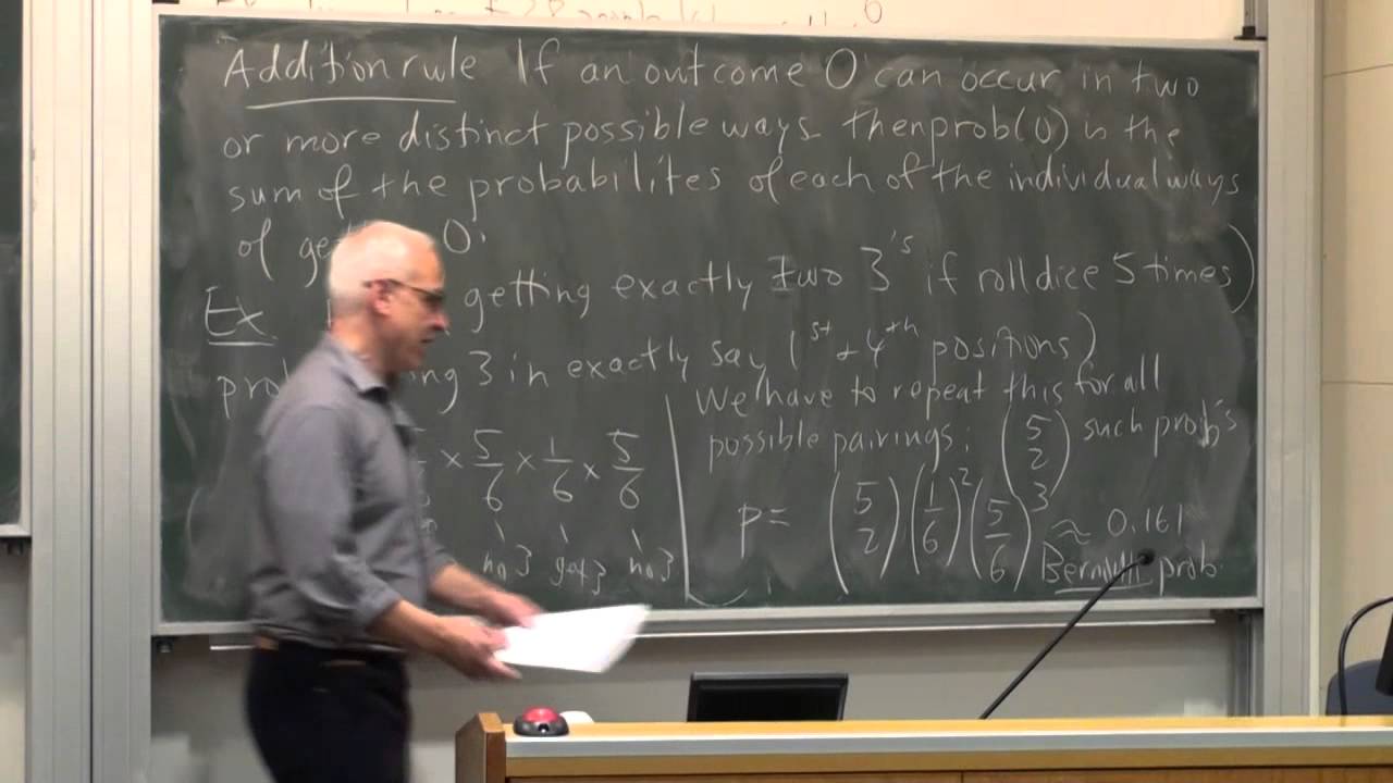 Basic Counting and Probability | Probability and Statistics | NJ Wildberger