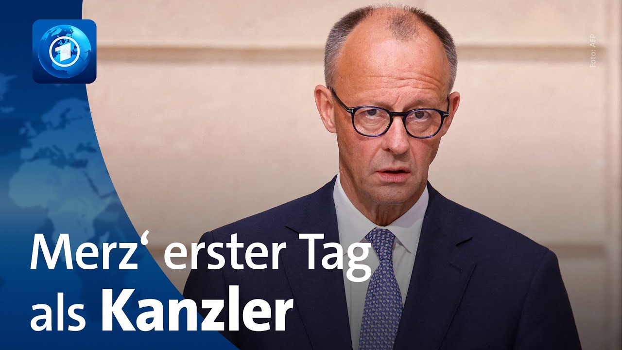 Neue Bundesregierung: Merz‘ erster Tag als Kanzler
