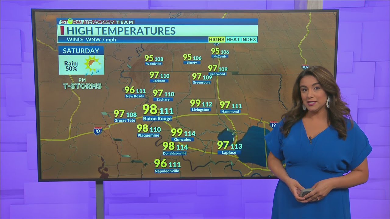 StormTracker Weathercast for Saturday, July 22, 2023