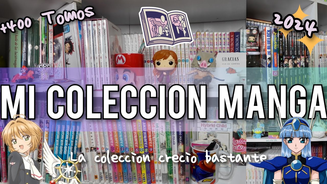 MI COLECCIÓN DE MANGAS DEL 2024📚 (+400 TOMOS)📚