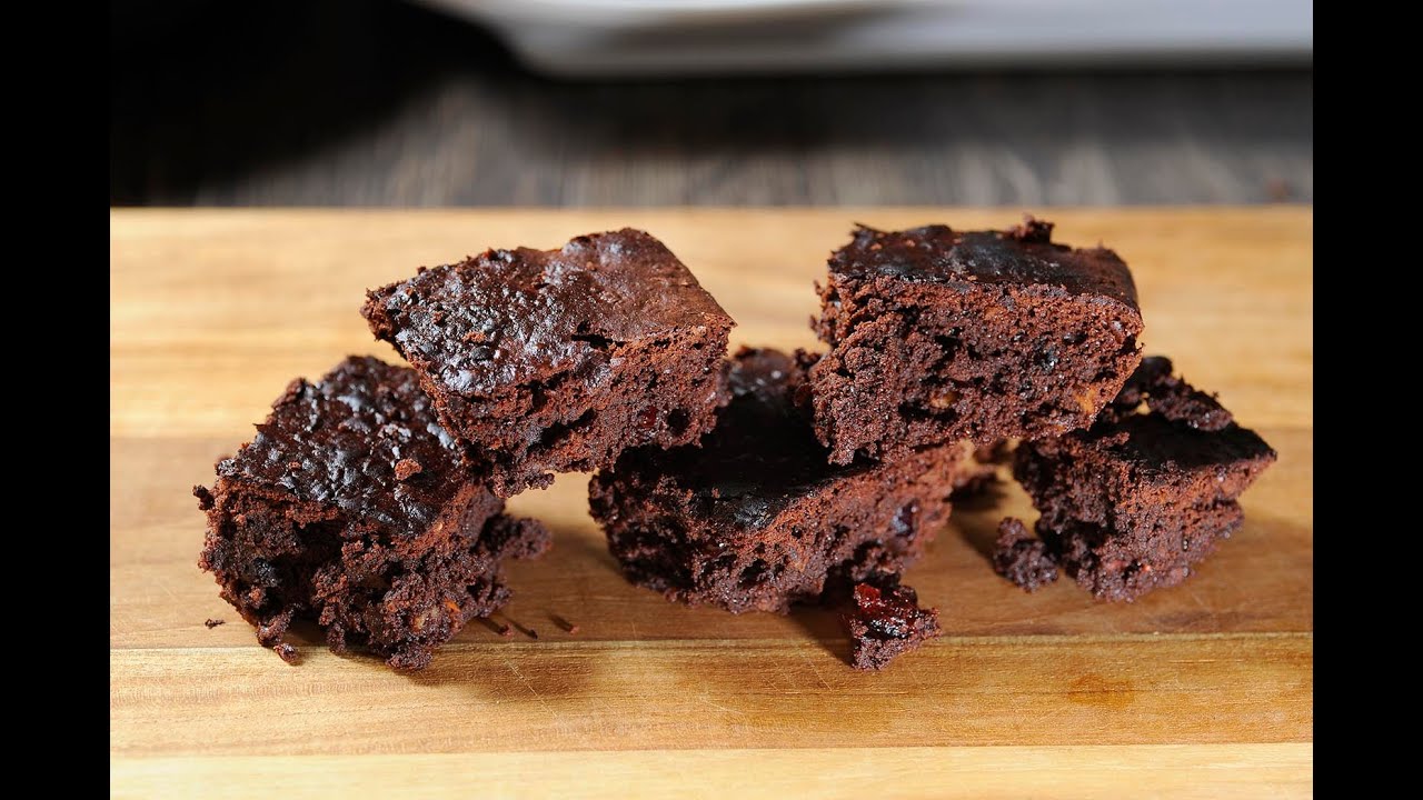 Brownies de chocolate sin gluten - Postre fácil