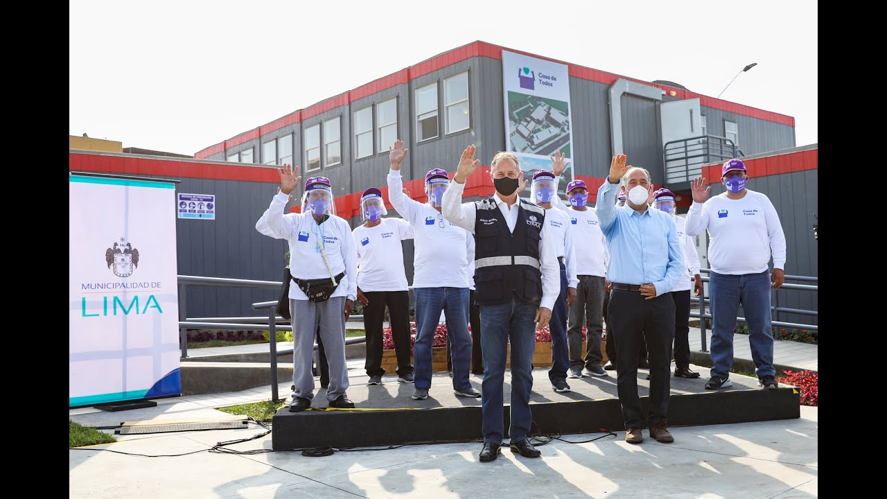 Inauguración del albergue permanente Casa de Todos en la urbanización Palomino