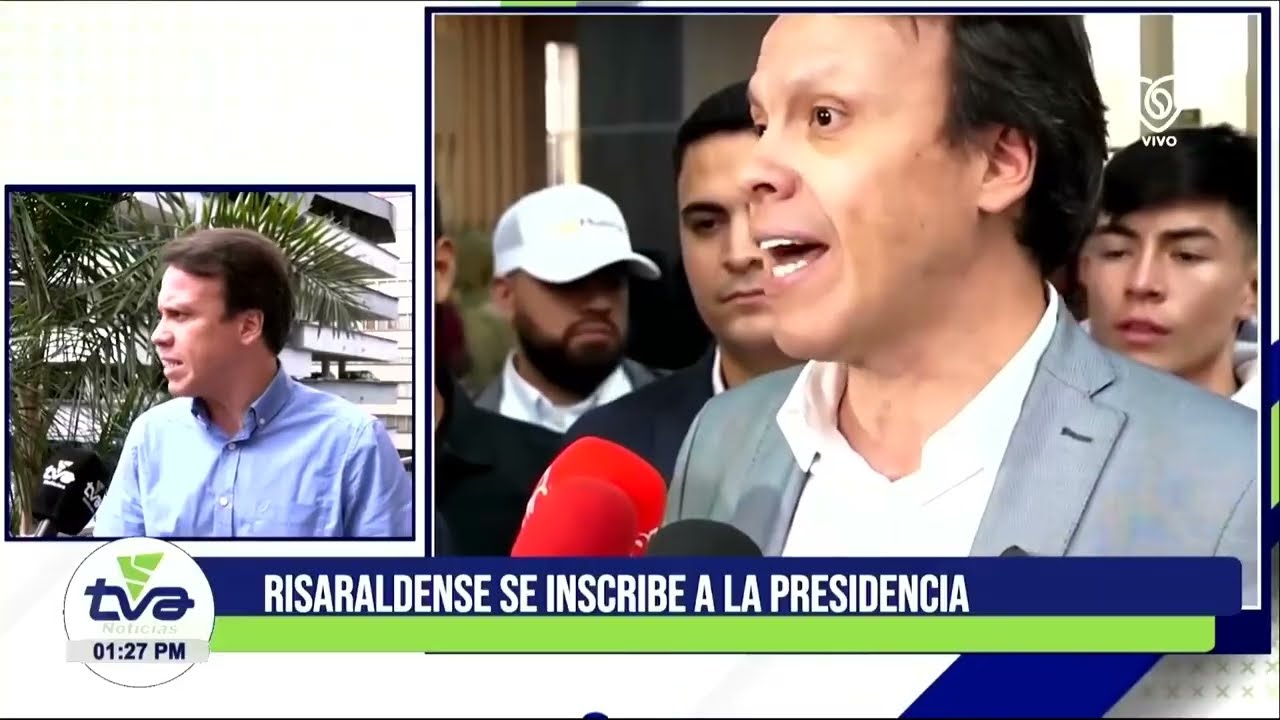 Risaraldense se inscribe a la presidencia - Leonardo Huertas
