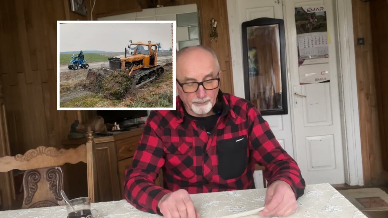 DT 75 ,Żuk wywrotka , Nysa pogrzebowa,karawan,wspomina sołtys Zenek