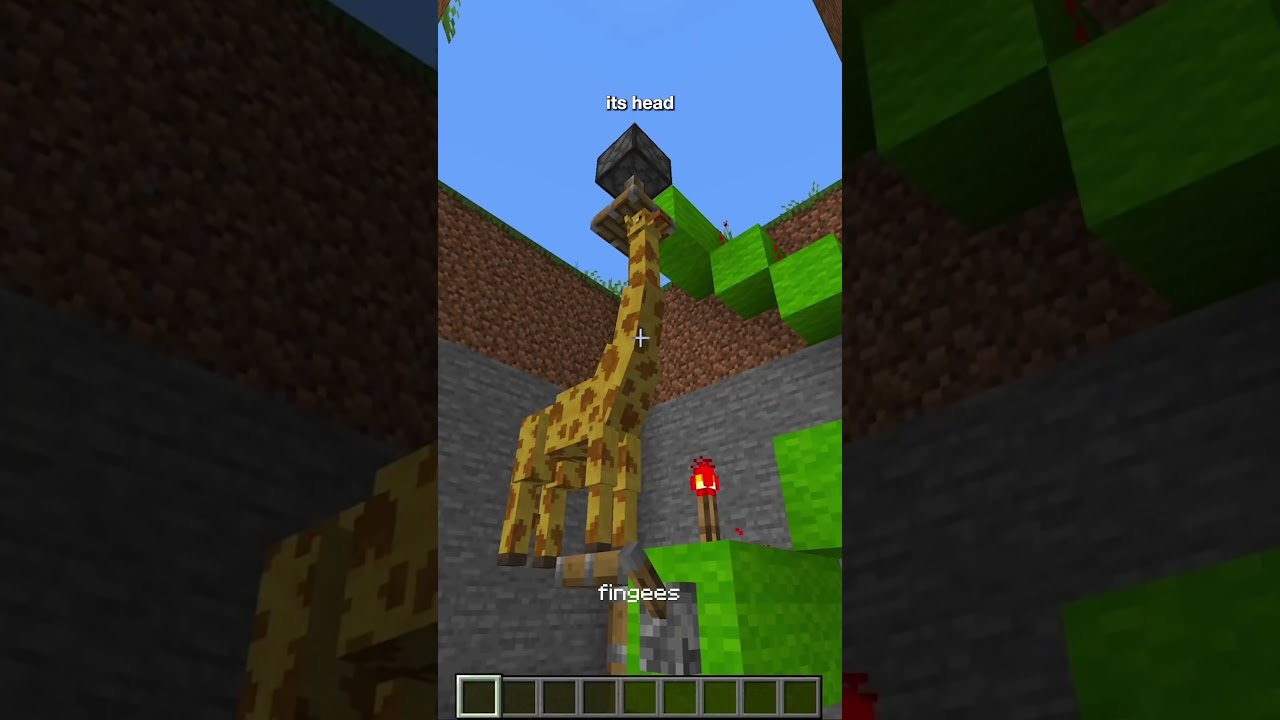 I added necks to #minecraft #cursedminecraft #minecraftmemes