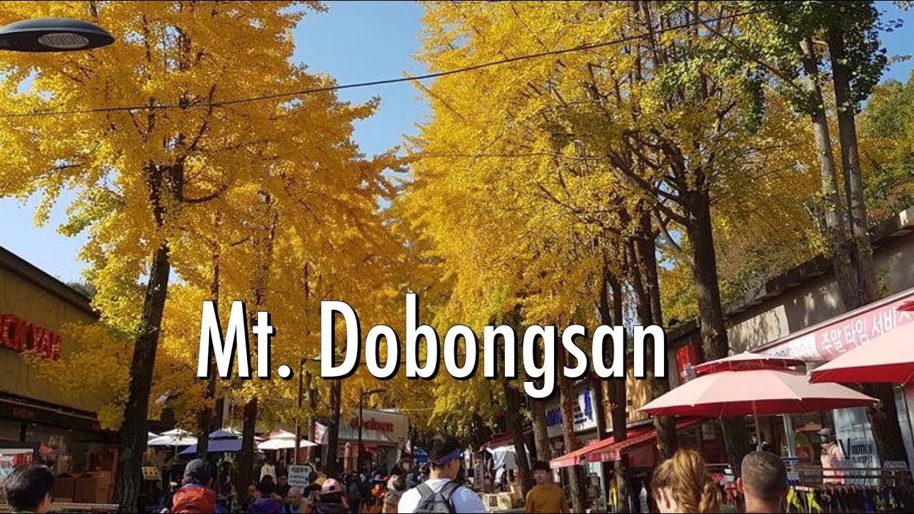 Hiking Mt Dobongsan During Fall | South Korea
