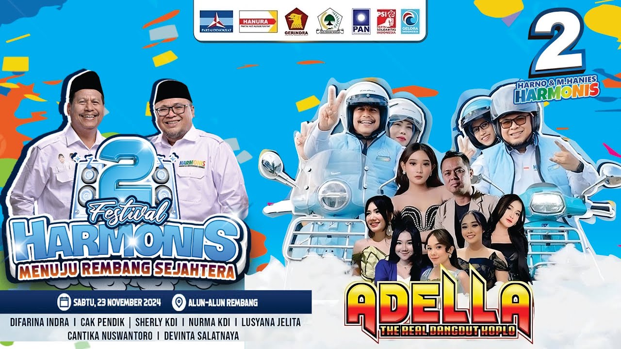 🔴 LIVE ADELLA DALAM RANGKA ORASI KEHARMONISAN 