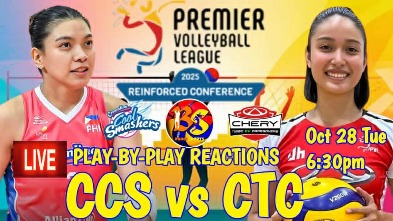 CREAMLINE vs CHERY TIGGO I PVL REINFORCED CONFE 2025 I PLAY-BY-PLAY REACTIONS AND STATS