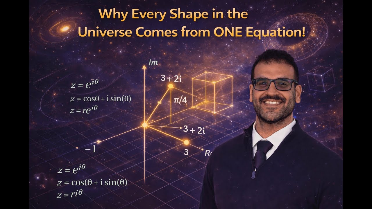 Why Every Shape in the Universe Comes from ONE Equation! 🌌 | Conic Sections Explained