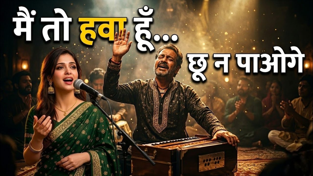 मैं तो हवा हूँ ❤️ | Soulful Sufi Qawwali 2026 | Feel It, You Can&rsquo;t Touch It | Live Mehfil Vibes