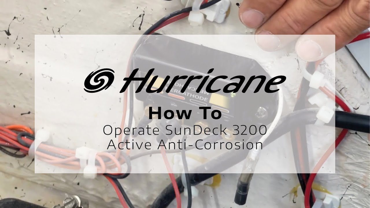 Hurricane Deck Boats | How To: SunDeck 3200 Active Anti-Corrosion