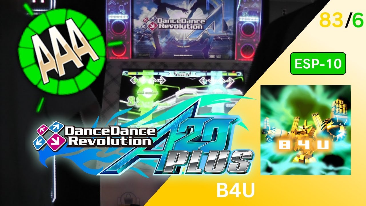 B4U ESP-10 AAA GFC!【DDR A20 PLUS】