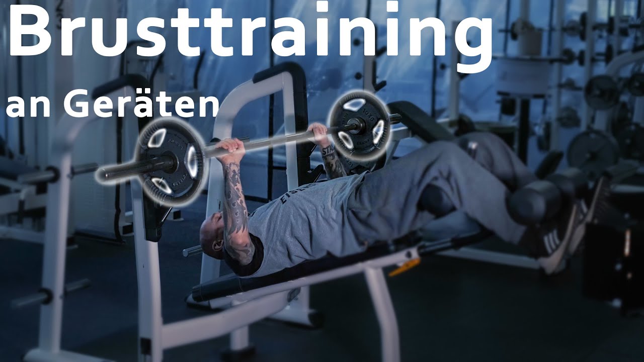 Brusttraining an Geräten 4K / Krafthaus Schenefeld