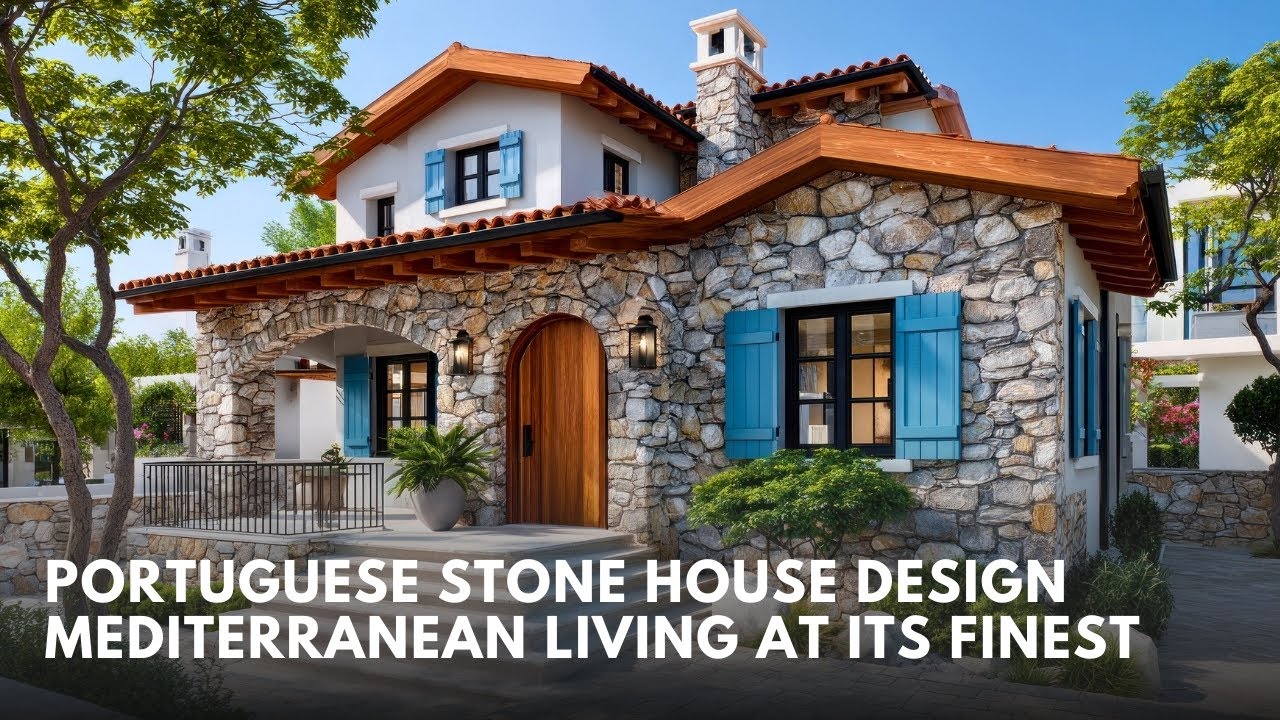 Portuguese Stone House Design by the Mediterranean A Home That Feels Like a Quiet Dream