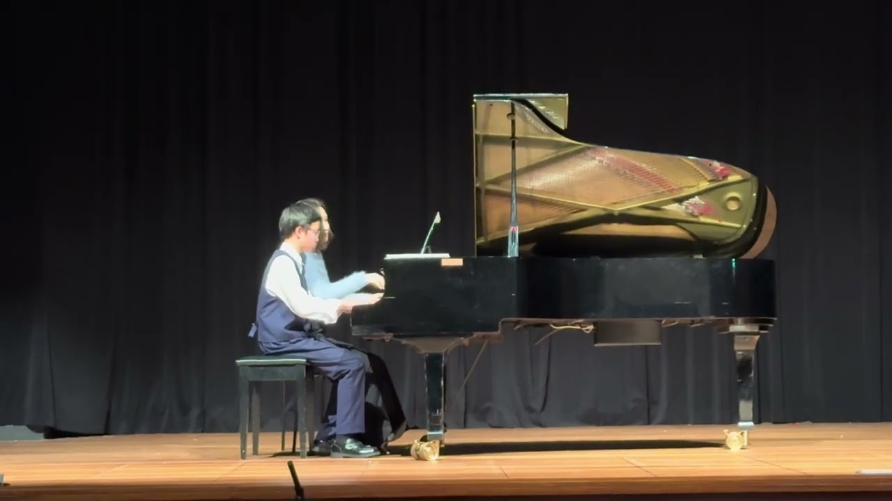 Hungarian dance No.5 (duet) played by Yichen Sun and Xie li 匈牙利舞曲