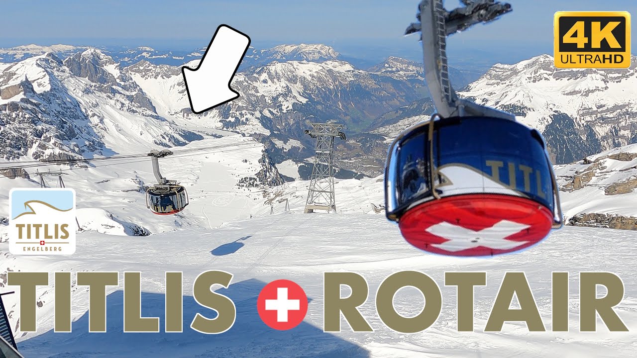 TITLIS Rotair &ndash; the world's first revolving cable car! | Engelberg Switzerland
