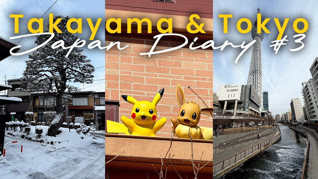 Takayama, Tokyo & PokéPark Kanto | A Slow Visual Travel Diary (Part 3) 🇯🇵