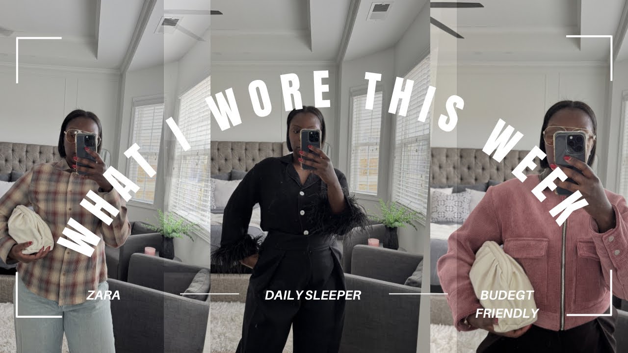 What I Wore the week of Valentine’s Day | Zara | naked Wardrobe & more 