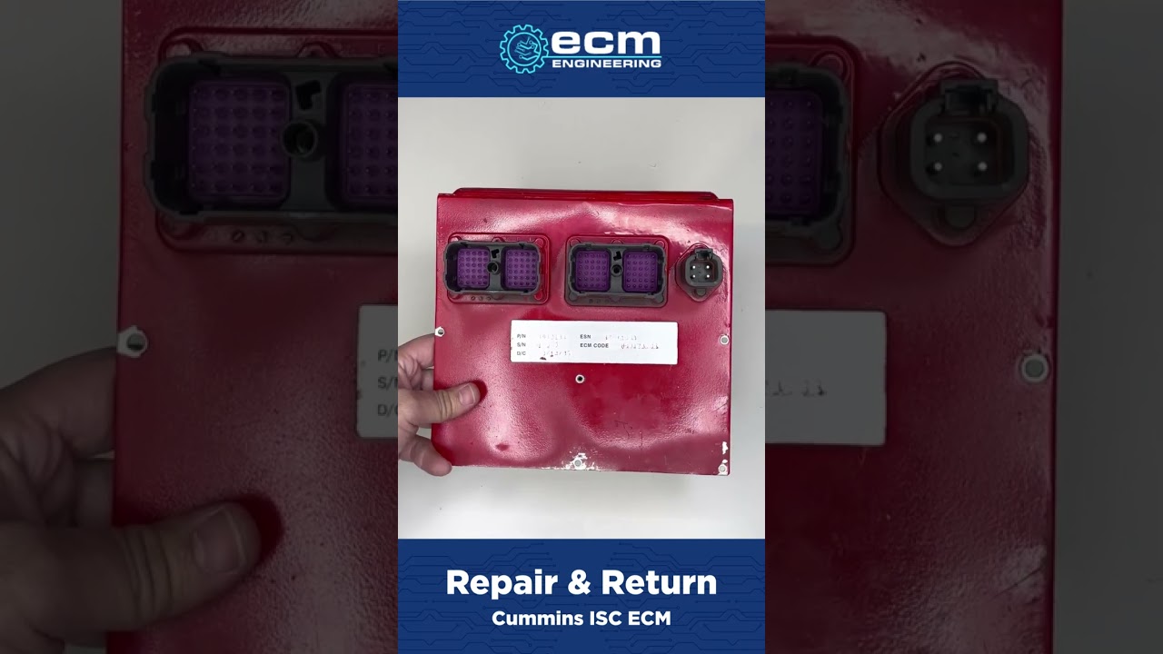 CUMMINS ISC ECM Repair Service | Version 2