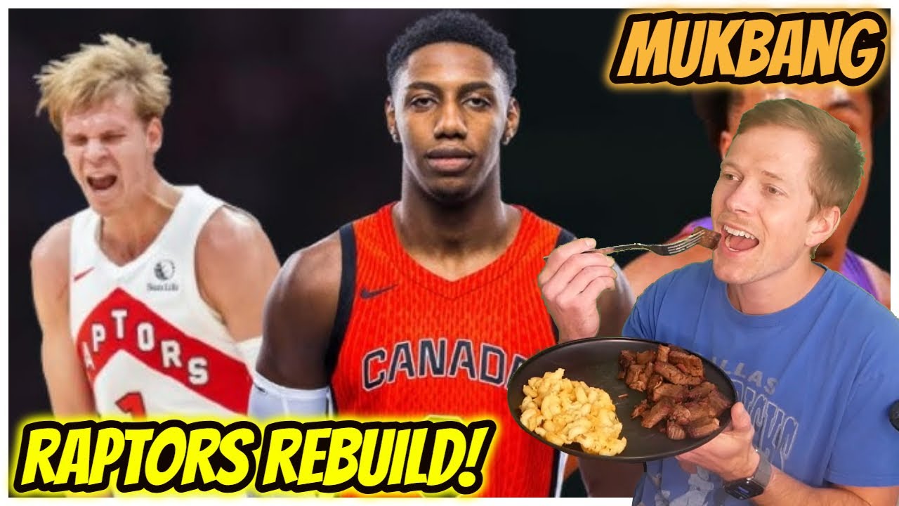 NBA 2K25 ASMR | Toronto Raptors Rebuild! - Brisket & Mac n Cheese Mukbang