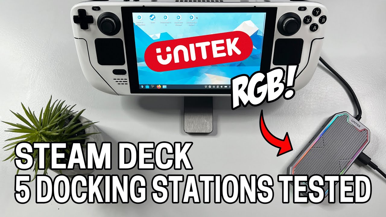 Steam Deck - Five Different USB Hubs Tested (Steam Deck Dock Alternatives)
